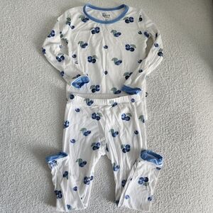 Kyte BABY Bamboo Pajamas In Blueberry